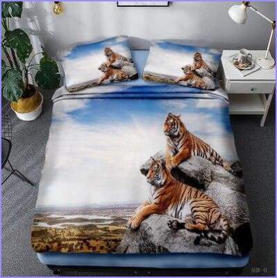Tiger duvet cover to sort - Image 8