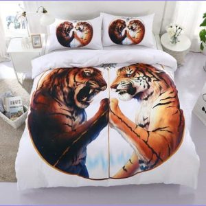Quilt Cover Tiger Bestial Rivalry