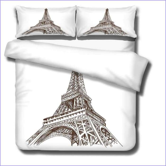Eiffel Tower Duvet Cover 1 person - Image 3