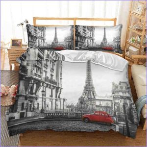 Eiffel Tower Duvet Cover
