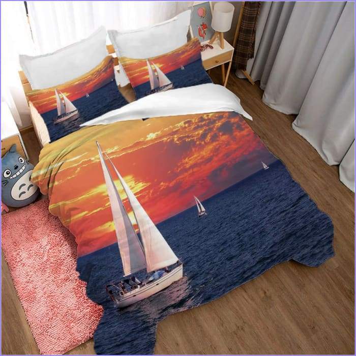 Sailboat duvet cover