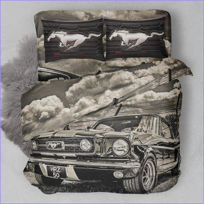 Old car duvet cover