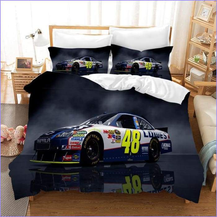 Rally car duvet cover