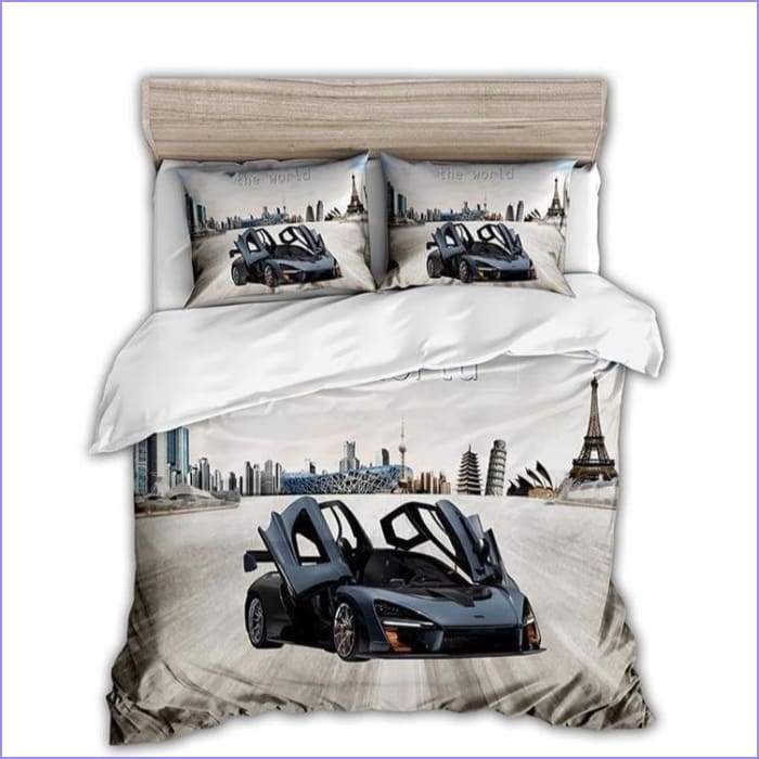Sports car duvet cover