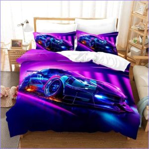 Tuning car duvet cover