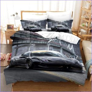 Underground car duvet cover