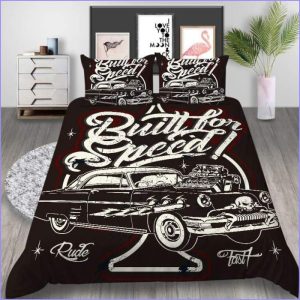 Vintage car duvet cover