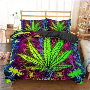 Weed duvet cover