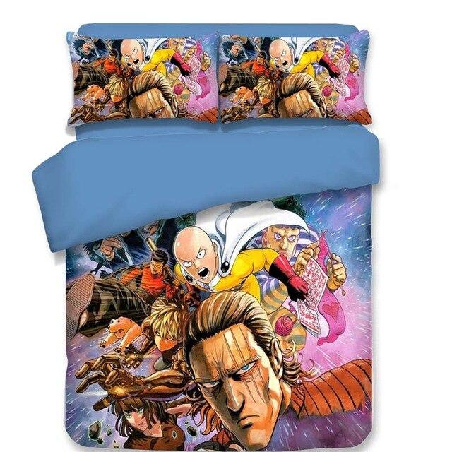 one puch man duvet cover
