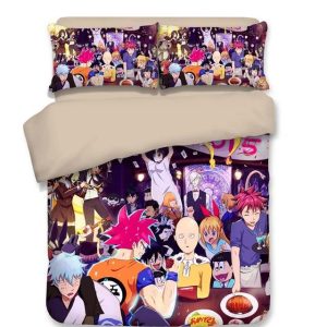 Duvet Cover One Punch Man<br> Saitama vs Goku