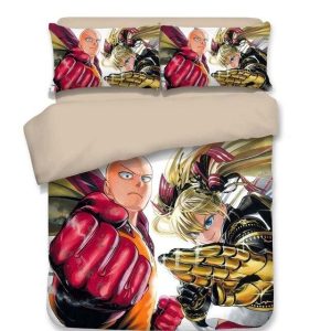 One Punch Man Duvet Cover<br> Saitama